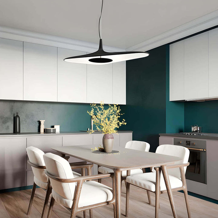 Modern Resin Pendant Light with LED 60cm/80cm