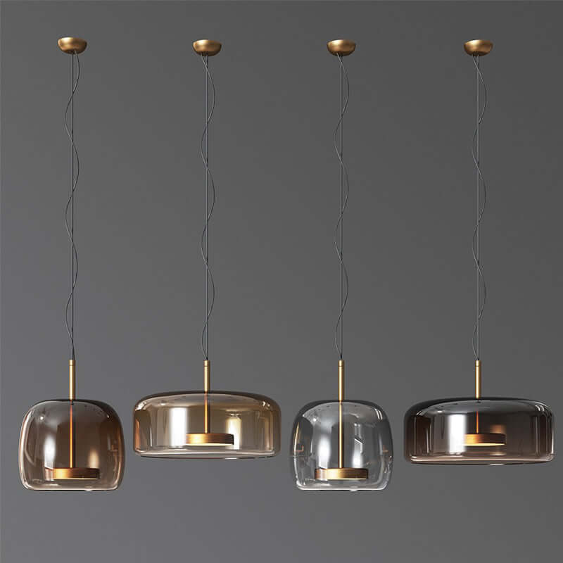 Elegant Glass Pendant Light