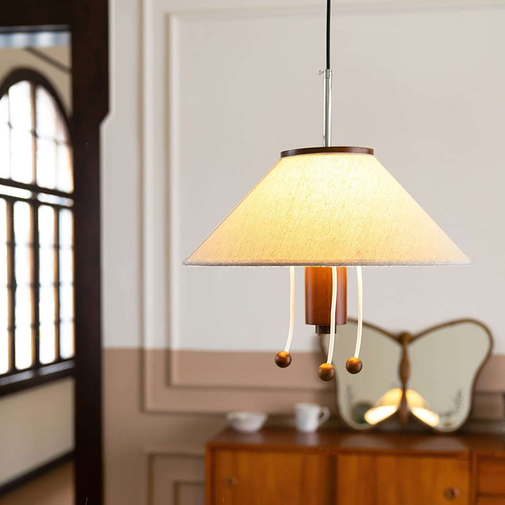 Nautical Pendant Lamp with Metal Accents