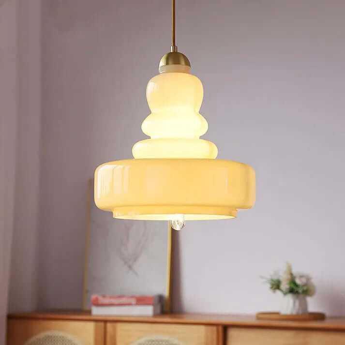 Gourd Glass Pendant Light