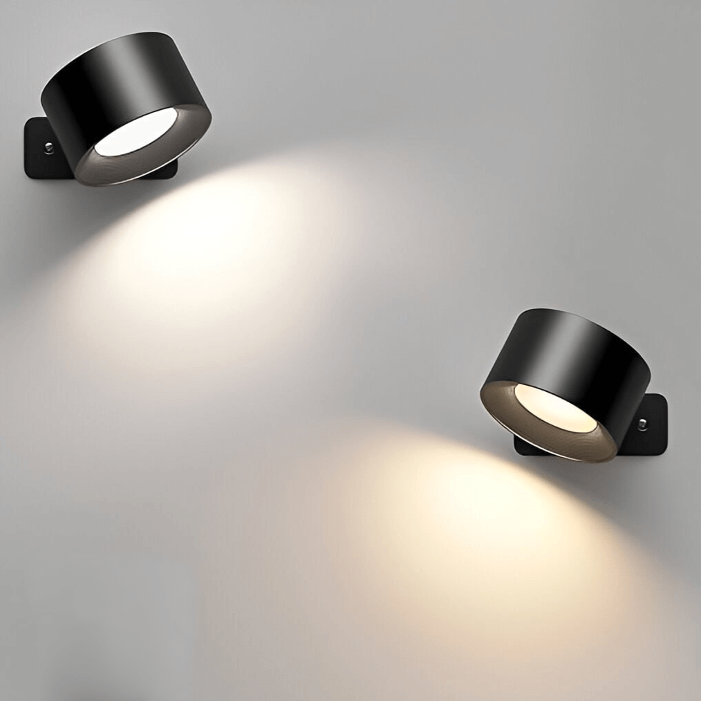Cordless LED Wall Lamp with 360° Rotation