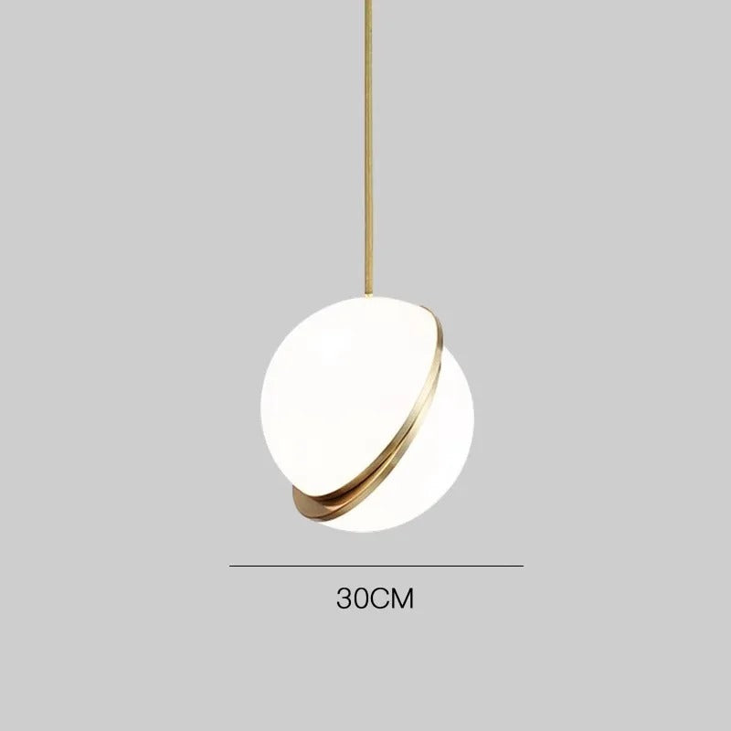 Modern Crescent Pendant Lamp