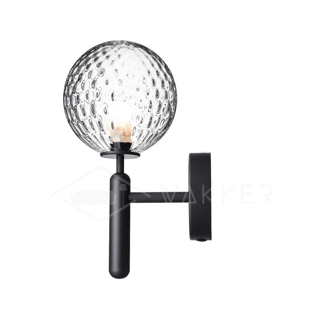 Modern Glass Wall Sconce - Elegant Lighting Fixture