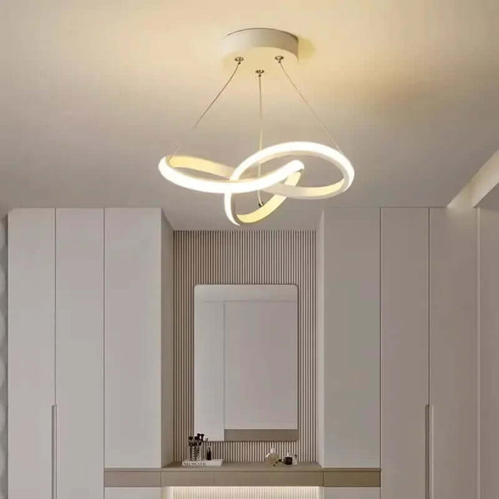 Modern LED Ceiling Light with Remote, 24cm
