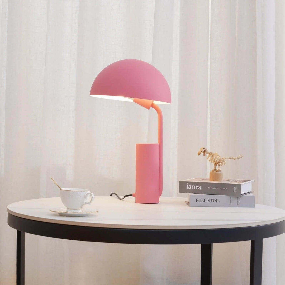 Adjustable Metal Table Lamp with Swivel Shade
