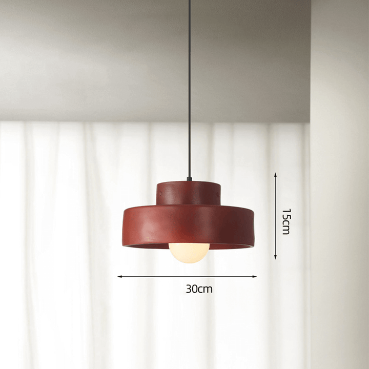 Modern Resin Pendant Light - D30cm
