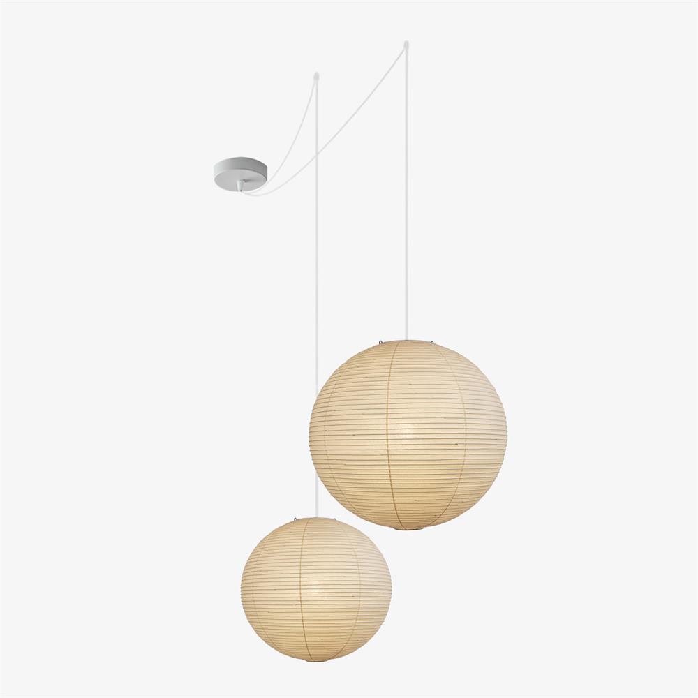 Japanese Pendant Lamp with Wire