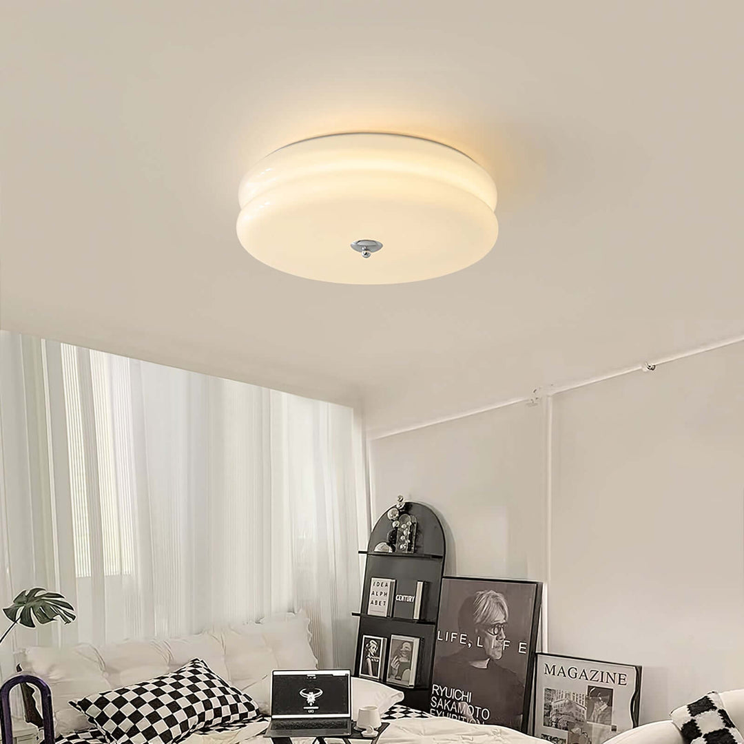Geometric Art Deco Ceiling Light Fixture