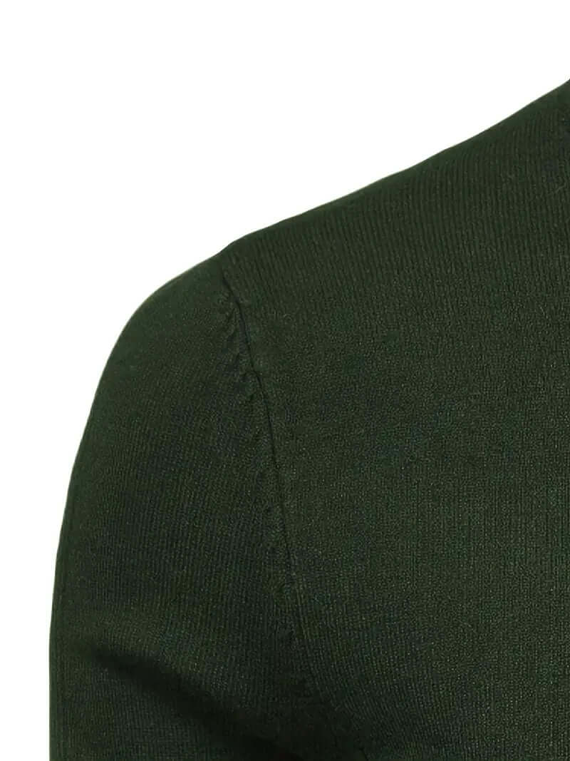 Men's Turtleneck Jumper - Warm Winter Pullover