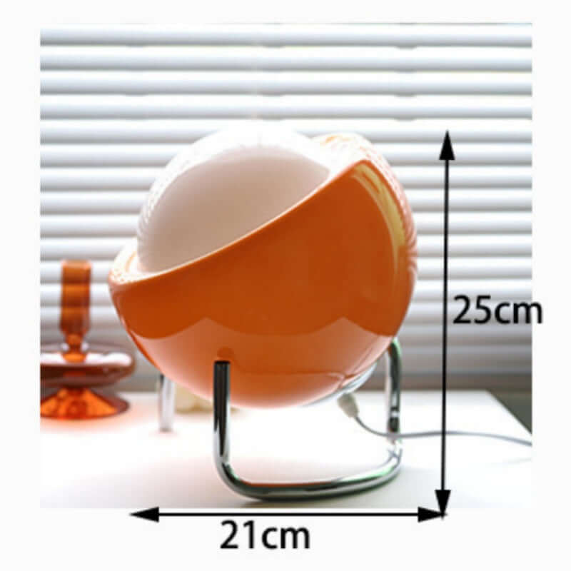 Retro Glass Table Lamp with Nordic Style