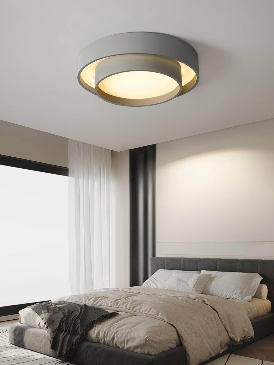 Modern LED Ceiling Light Fixture for Living Room or Bedroom