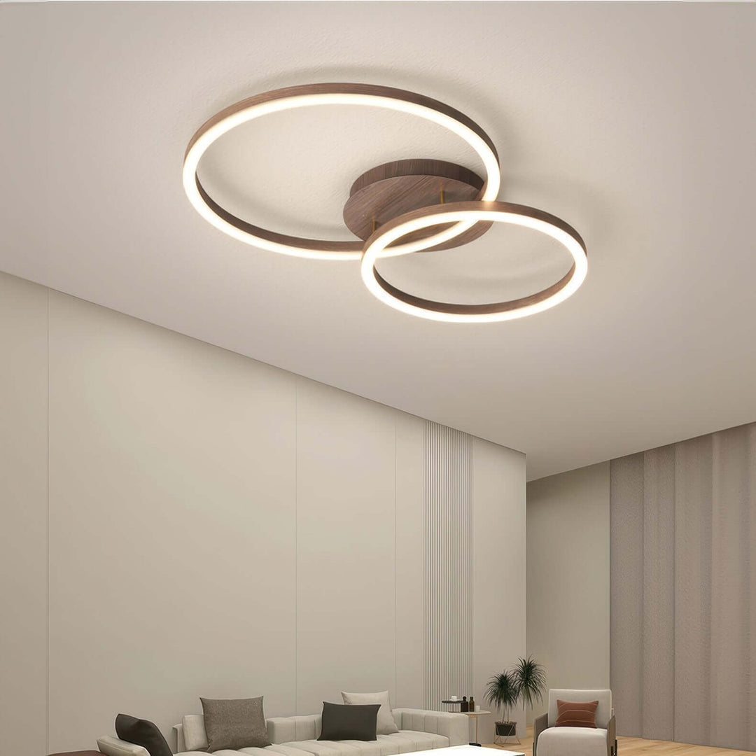 Modern LED Ring Ceiling Light Fixture