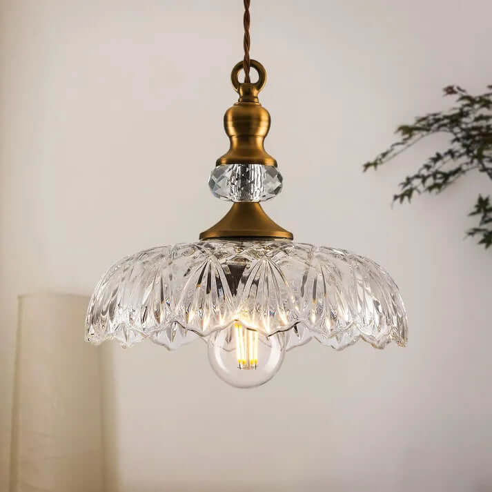 Mini Glass Pendant Light for Kitchen Island