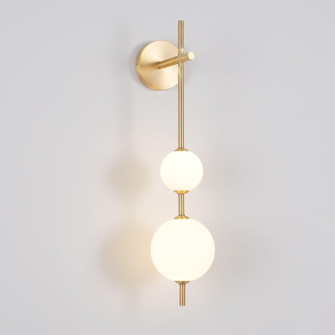 Modern Glass Globe Wall Lamp