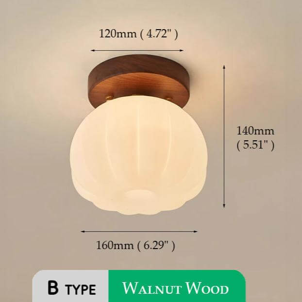 Pumpkin LED Ceiling Lamp 16cm