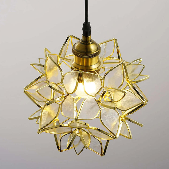 Capiz Shell Pendant Light, 20cm, Elegant Hanging Lamp