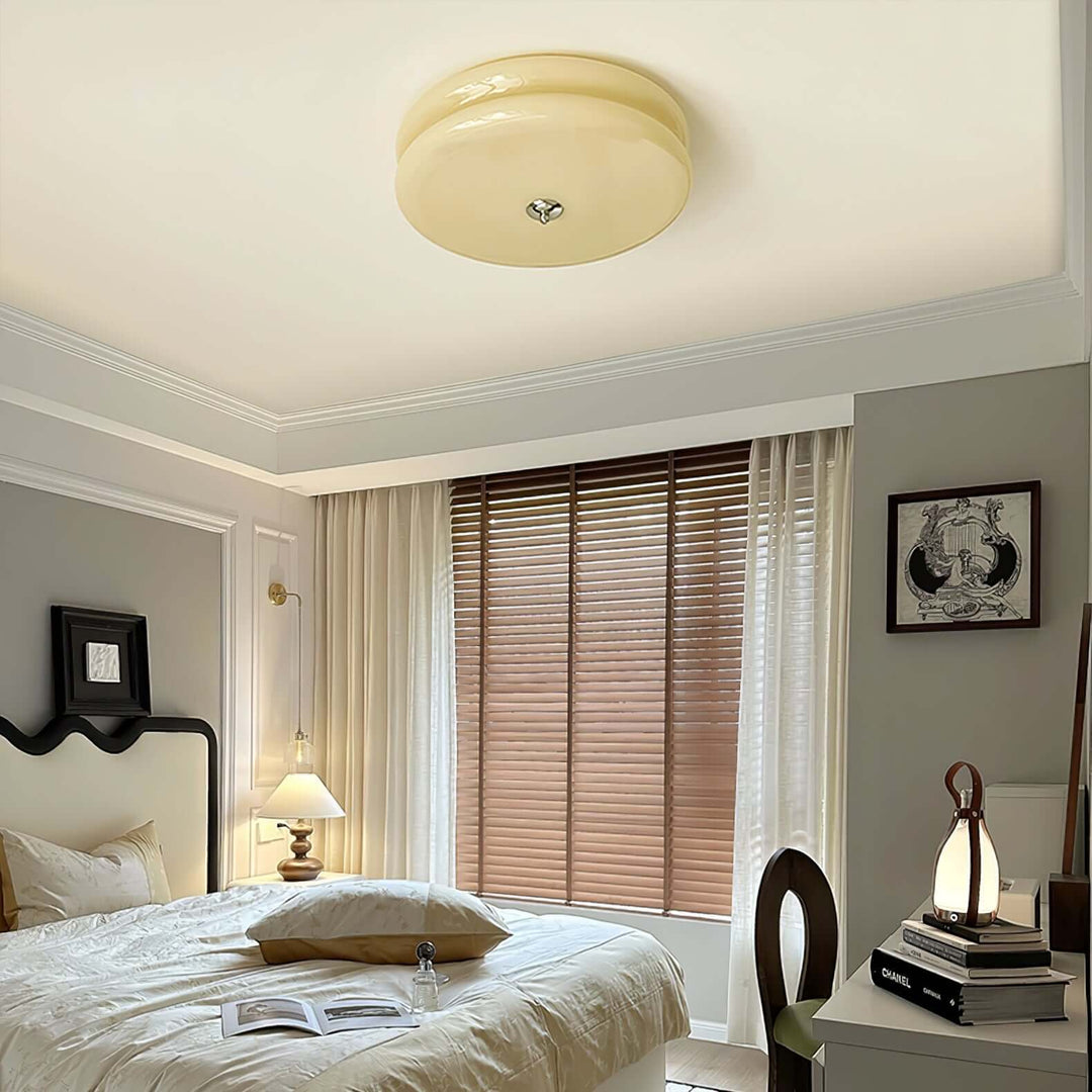 Geometric Art Deco Ceiling Light Fixture