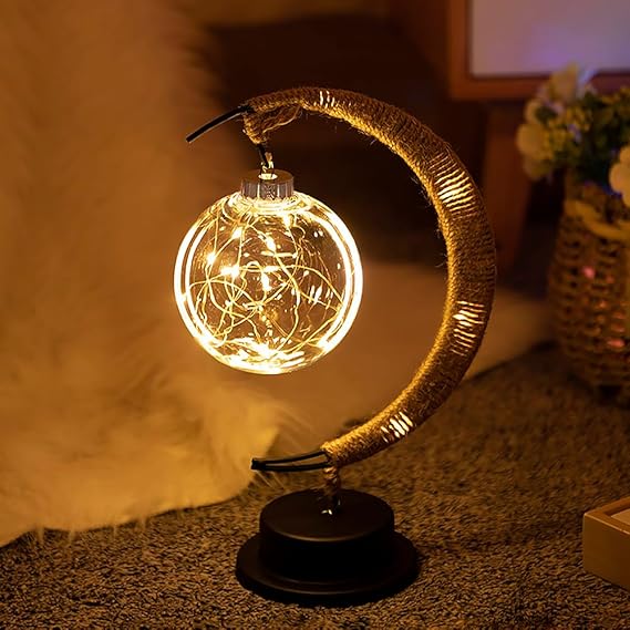 Decorative Lunar Lamp 27cm - Battery Powered