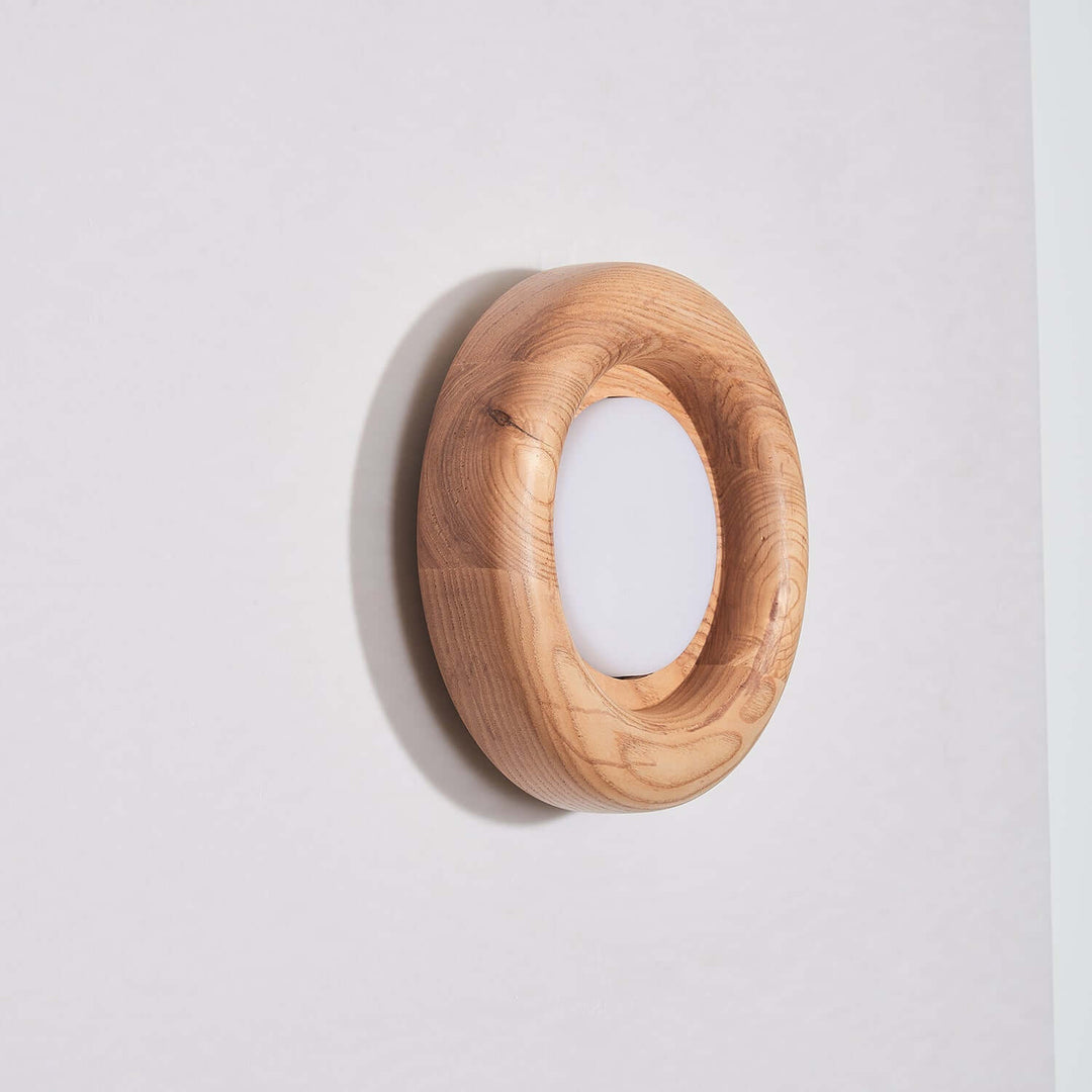 Modern Wood & Acrylic Wall Light