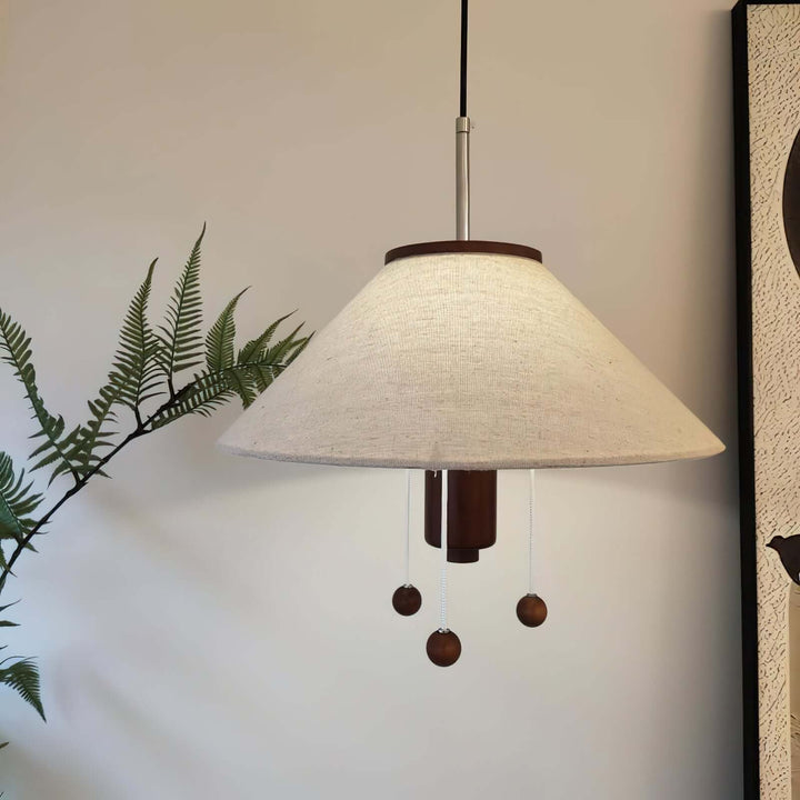 Nautical Pendant Lamp with Metal Accents
