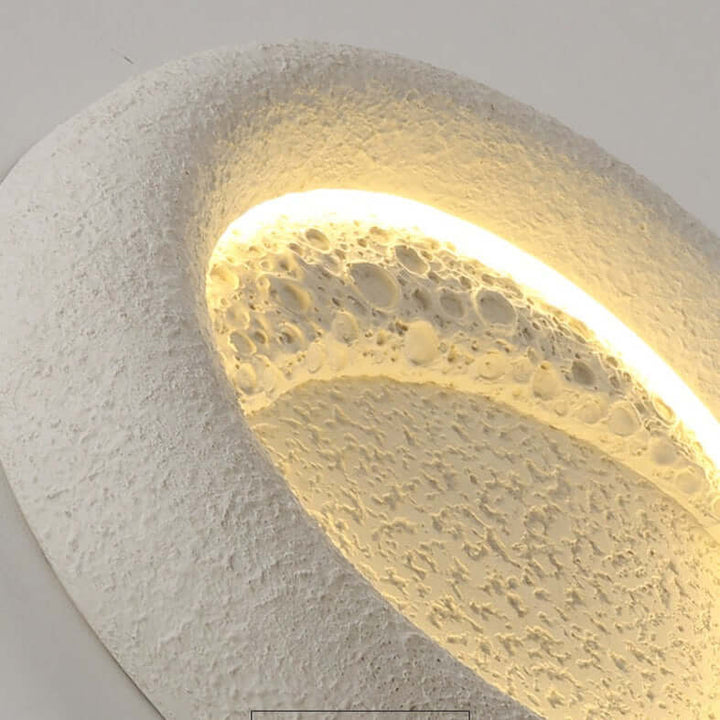 Modern Round Resin Wall Light