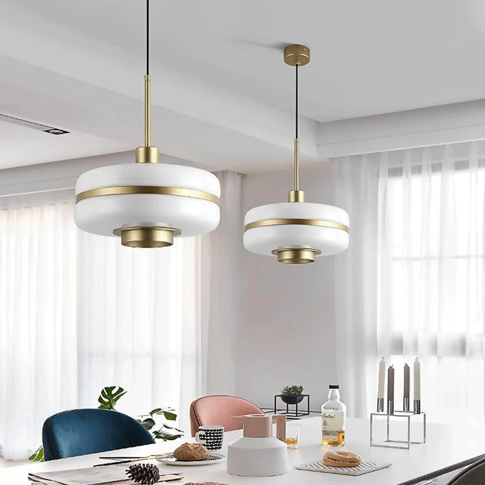 Modern Glass Pendant Light Fixture for Dining Room