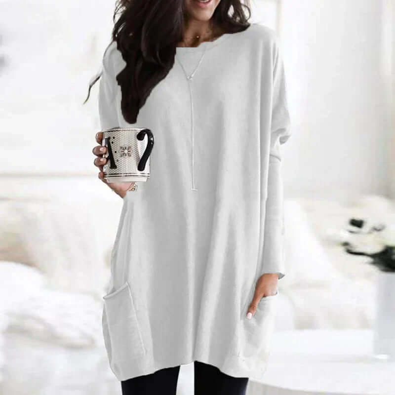 Oversized Tunic Sweater for Women