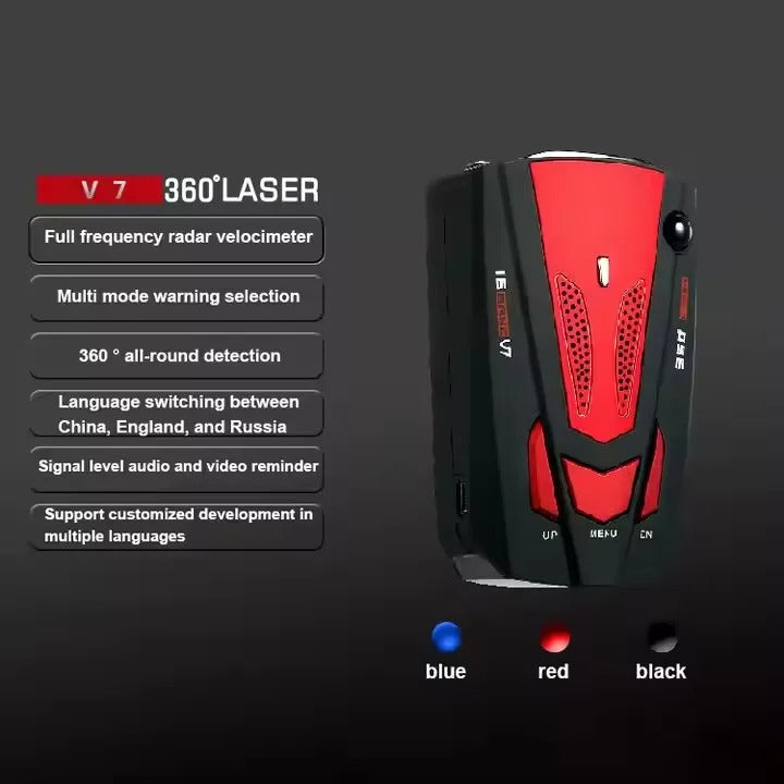 Long-Range Radar Detector for Safe Driving
