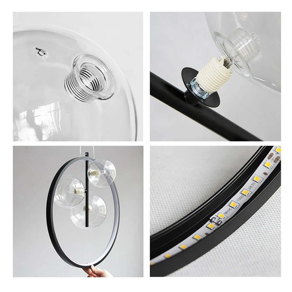 Modern Bubble Glass Pendant Light