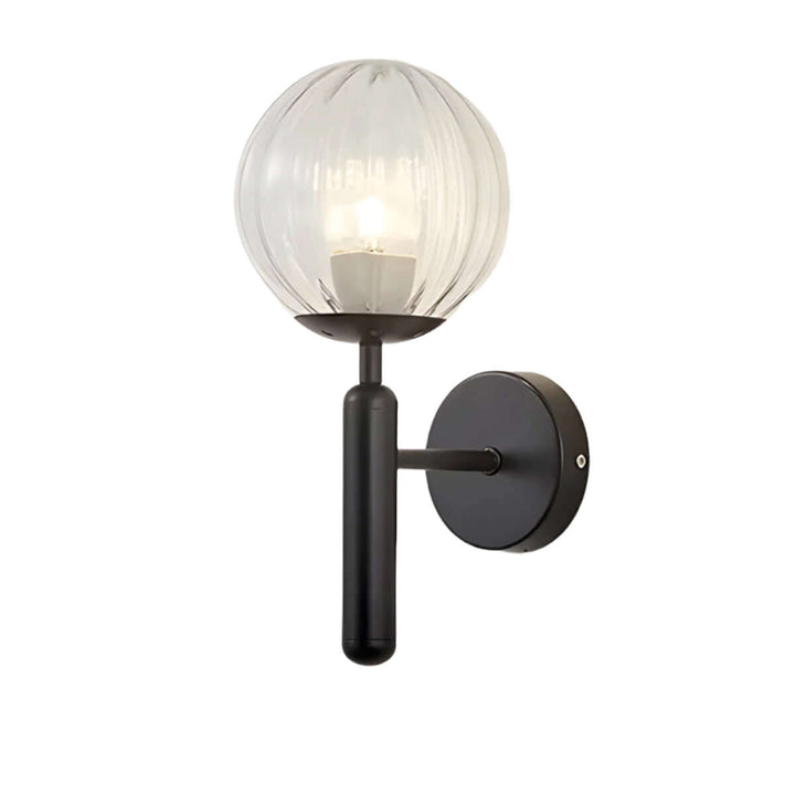 Mid-Century Modern Glass Wall Lamp