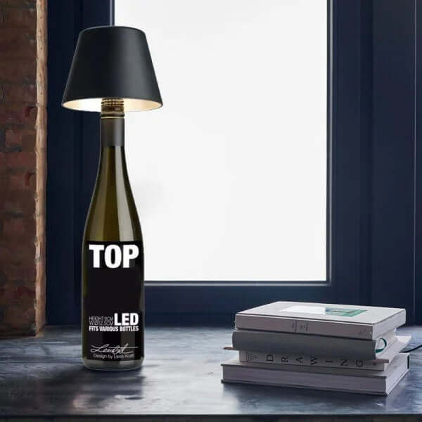 Rechargeable Wine Bottle Lamp Head
