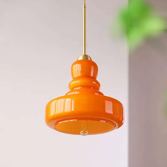 Gourd Glass Pendant Light