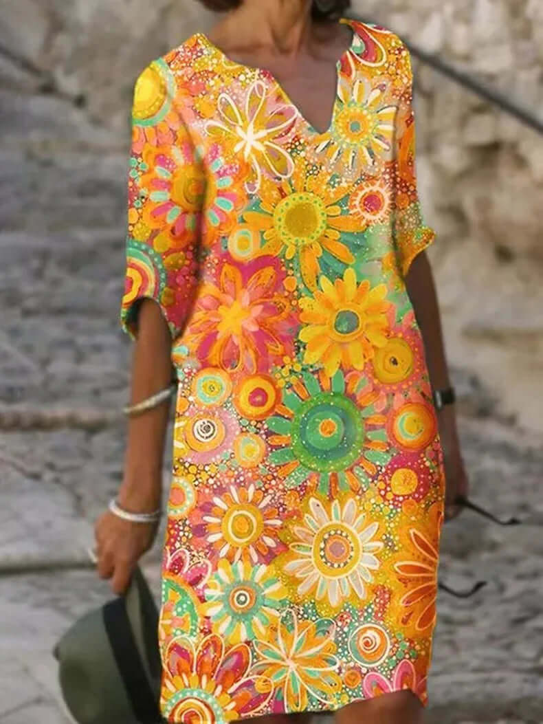 Yellow, Green, Pink