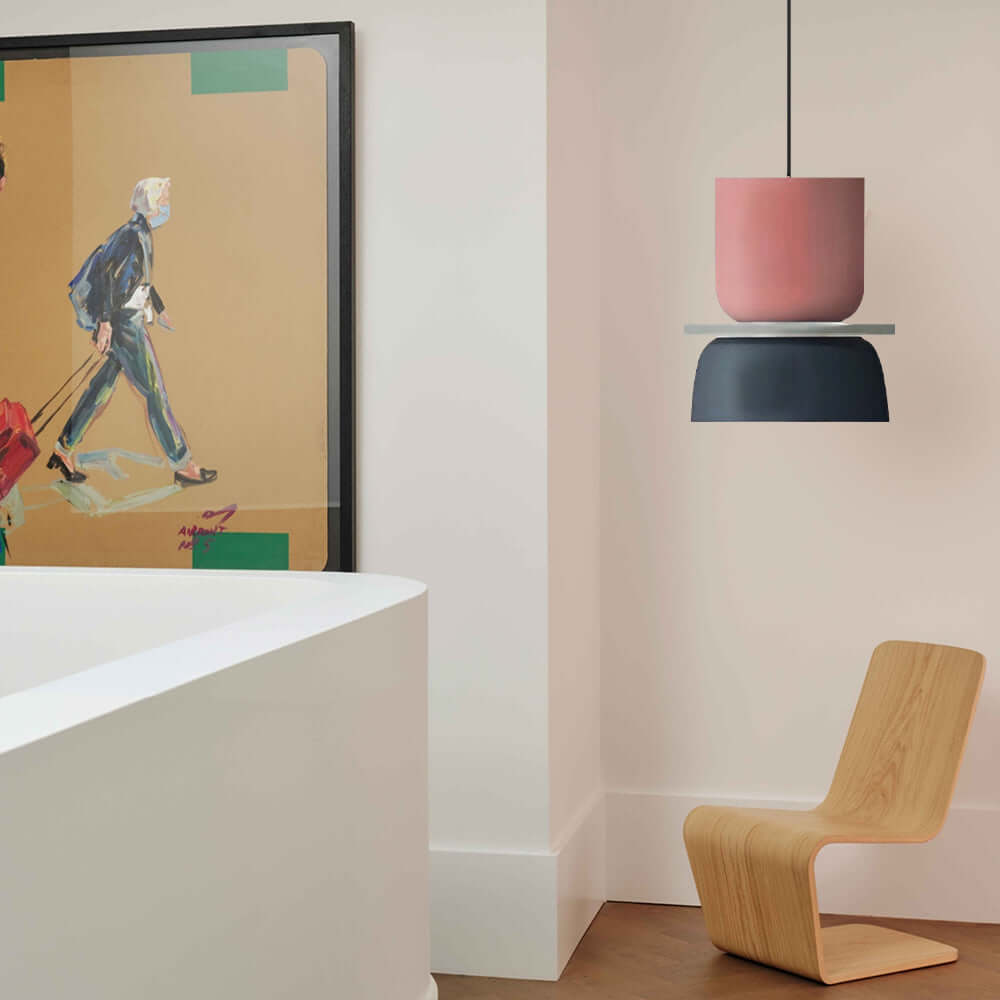 Color Block Nordic Pendant Light