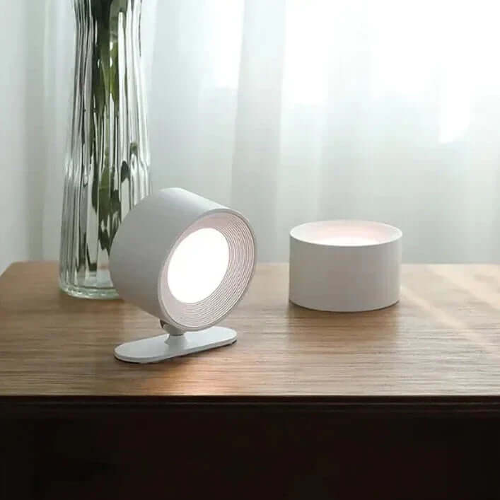 Cordless LED Wall Lamp with 360° Rotation