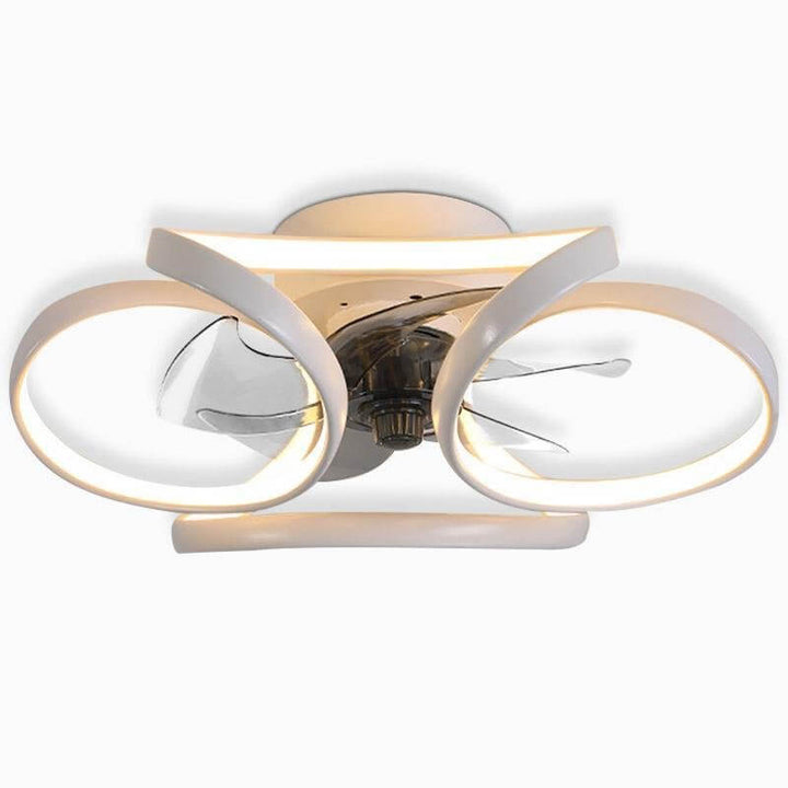 Modern Ceiling Fan Light with Remote