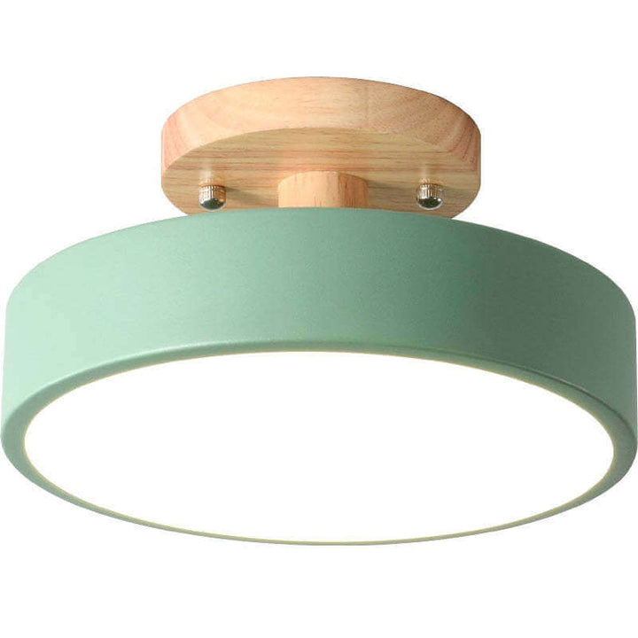 Modern Wooden LED Ceiling Light