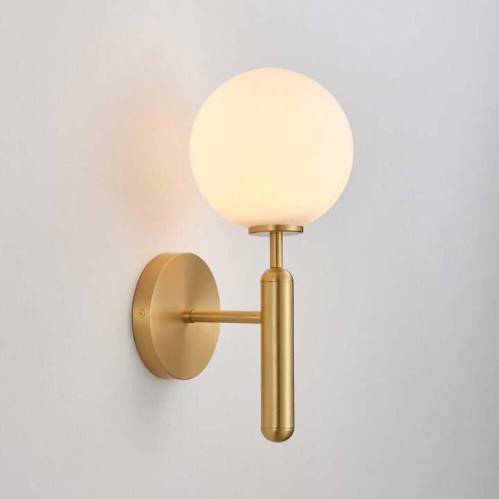 Modern Glass Wall Sconce - Elegant Lighting Fixture