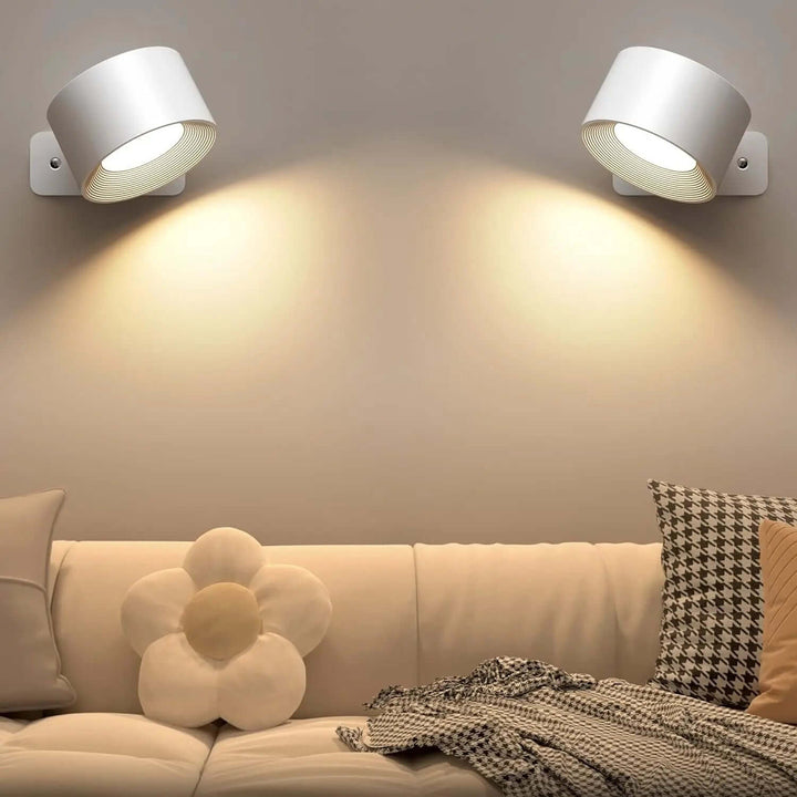 Rechargeable 360° LED Wall Light - 1+1 Free
