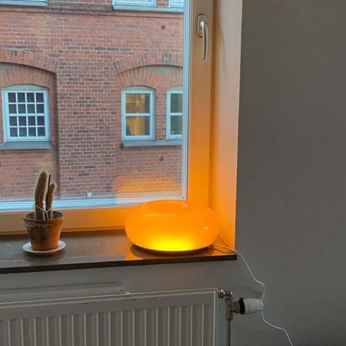 Modern Donut LED Wall & Table Lamp, 30cm