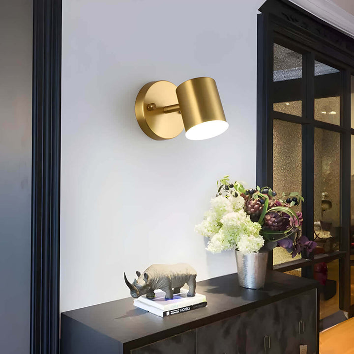 Modern Copper LED Wall Light
