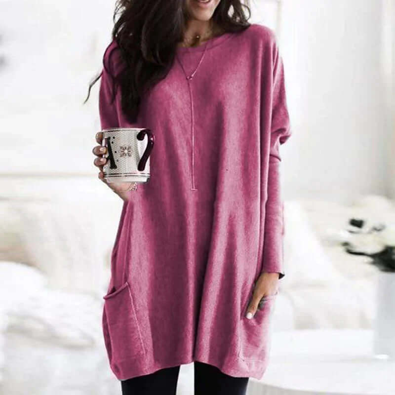 Oversized Tunic Sweater for Women