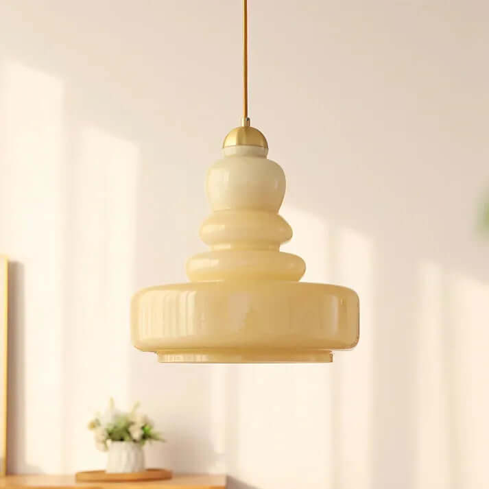 Gourd Glass Pendant Light