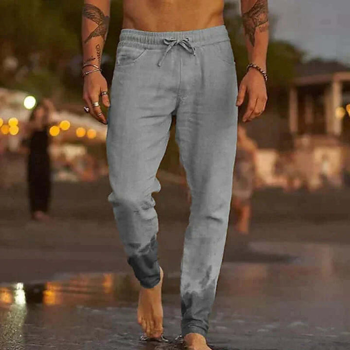 Men's Casual Trousers - Lightweight Summer Fit