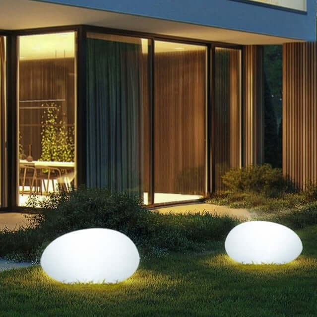 LED Cobblestone Garden Light - Outdoor & Indoor Lamp