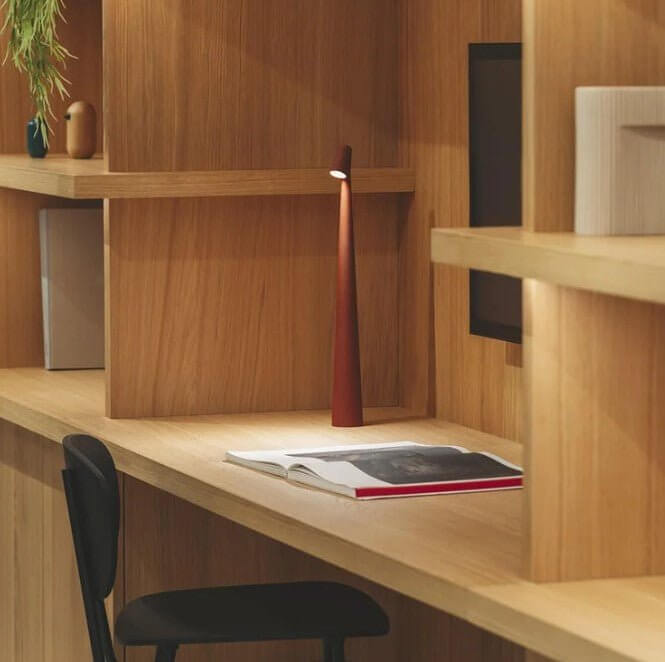 Portable LED Table Lamp with 3 Brightness Levels