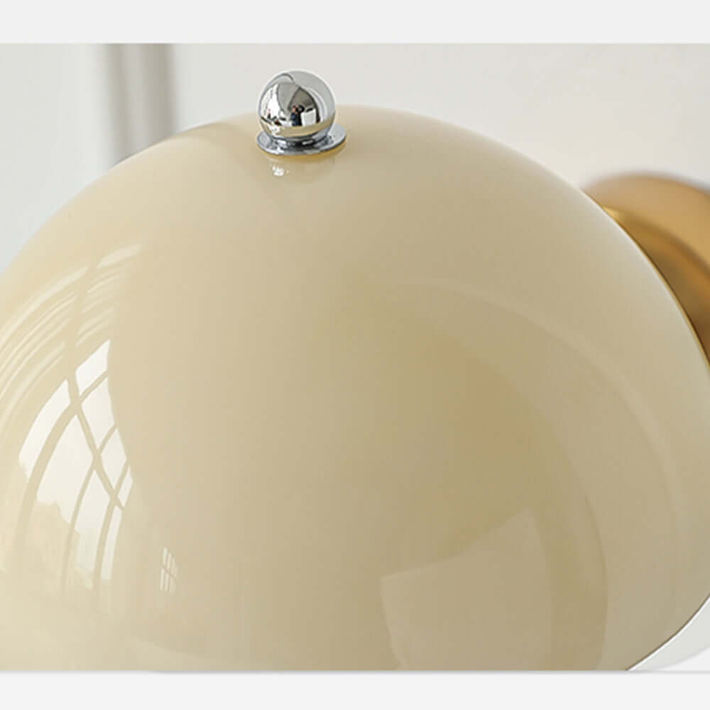 Elegant Mushroom Glass Wall Light