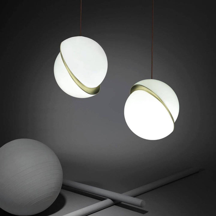 Modern Crescent Pendant Lamp