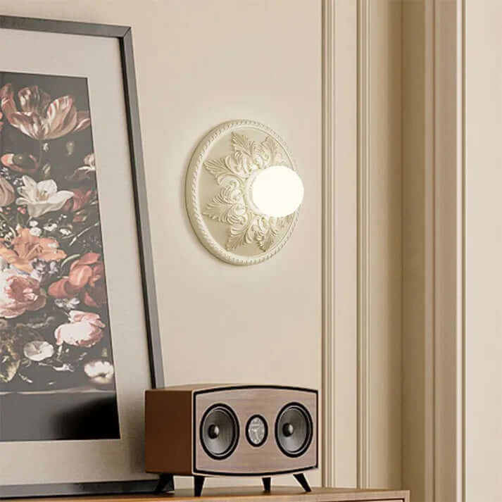 Modern Resin Milky Coffee Wall Light