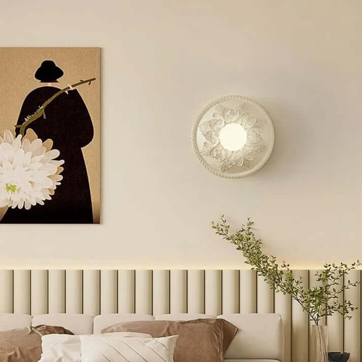 Modern Resin Milky Coffee Wall Light